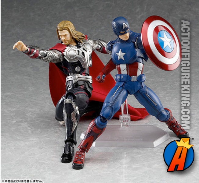 Thor and Captain America Figma Figures