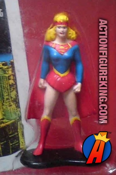 ERTL 2 inch Die-Cast Metal DC Comics Super-Heroes Supergirl Figure