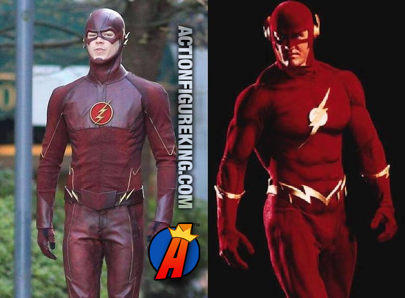 Flash Costumes: New vs. Old