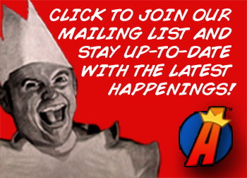 Join the Action Figure King Mailing List to Stay in Touch