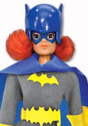 Retro 8 Inch Mego Batgirl Action Figure With Removable Cowl
