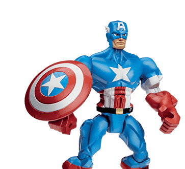 Captain America 6-Inch Marvel Super Hero Mashers from Hasbro