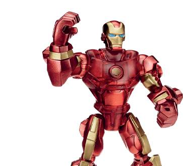 6-Inch Marvel Super Hero Mashers Iron Man Action Figure