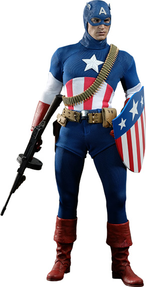 Hot Toys 12-Inch Captain America Action Figure