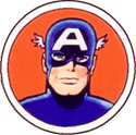 Mego Action Figure Captain America Package Artwork