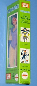 Mego Catwoman Action Figure Boxed Sideview
