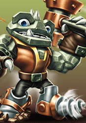 First Edition Skylanders Swap-Force Rubble Rouser swappable figure.