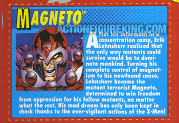 Magneto – X-Men Deluxe 10-Inch Action Figure Collector Card