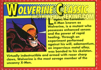 Wolverine Classic Deluxe 10-Inch Action Figure from Toybiz