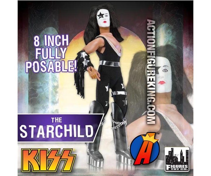 Series One 8-inch Variant Paul Stanley - The Starchild action figure