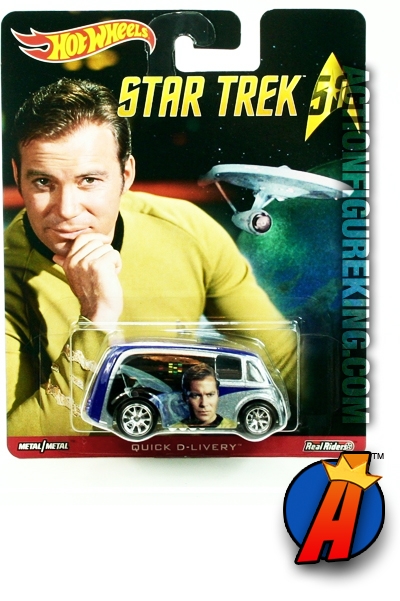 HOT WHEELS 2016 STAR TREK 50th Anniversary Captain Kirk Die-Cast Vehicle