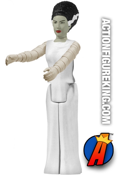 Funko Reaction retro-style Universal Monsters Bride of Frankenstein action figure.