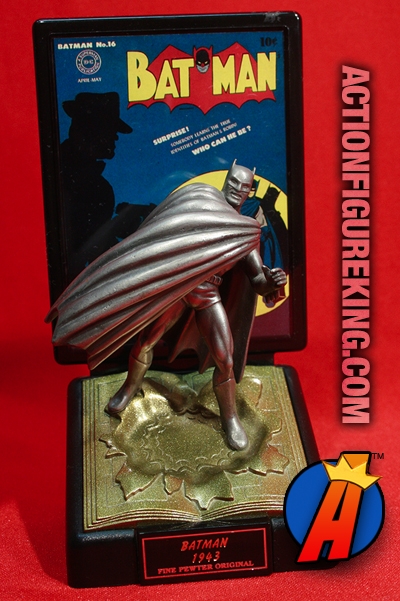 Limited Edition Golden Age Batman Pewter Figure