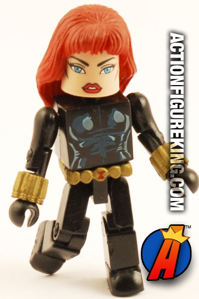 Marvel Minimates Black Widow figure from The Champions Box Set