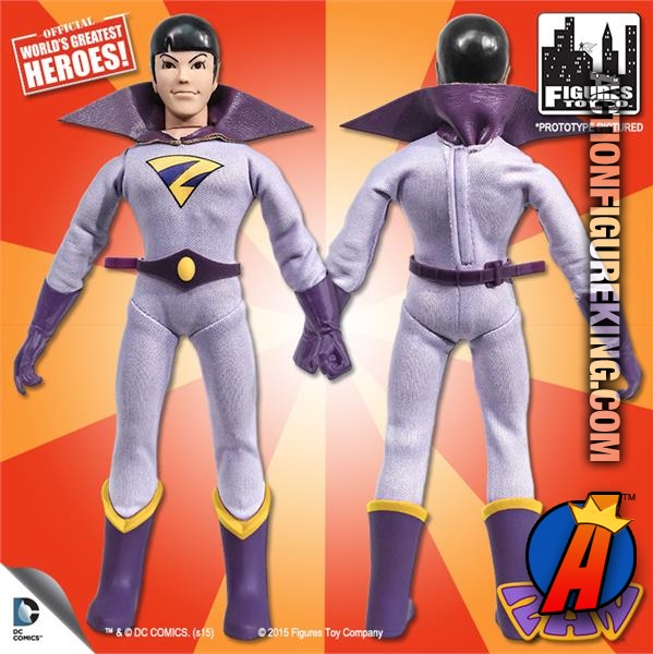 SUPER FRIENDS animated series 8-inch Wonder Twins ZAN action figure