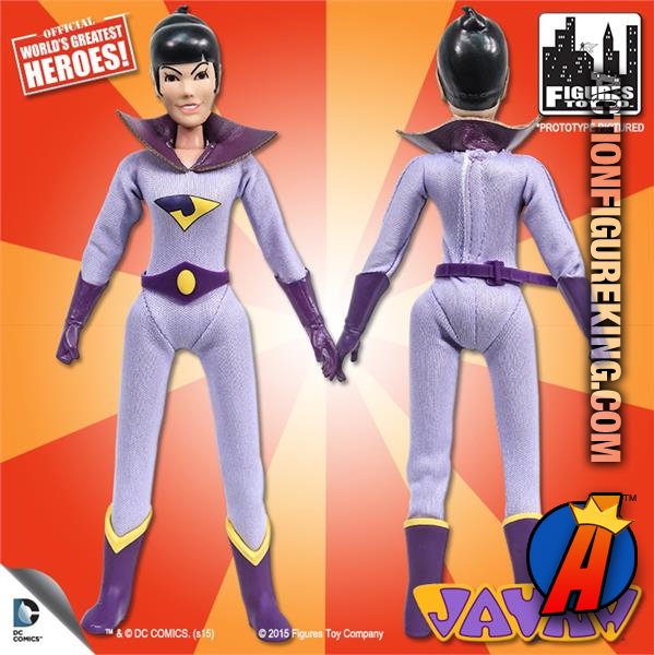 SUPER FRIENDS animated series 8-inch Wonder Twins JAYNA action figure