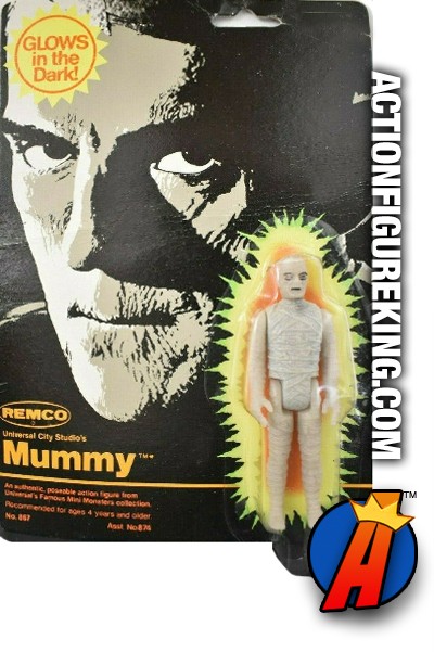 Universal Monsters Retro Glow-In-The-Dark The Mummy Figure