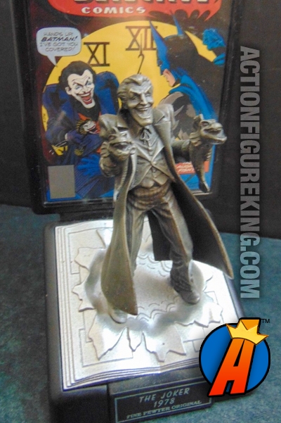 Limited Edition Silver Age Joker Pewter Figure