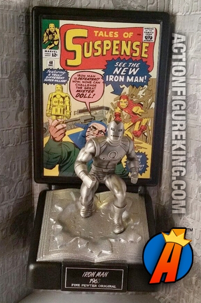 Limited Edition Silver Age Invincible Iron Man Pewter Figure