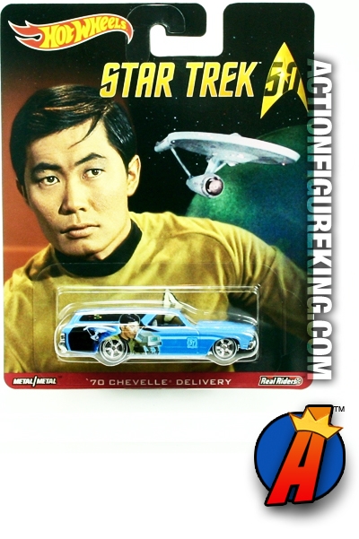 HOT WHEELS 2016 STAR TREK 50th Anniversary Mr. Sulu Die-Cast Vehicle