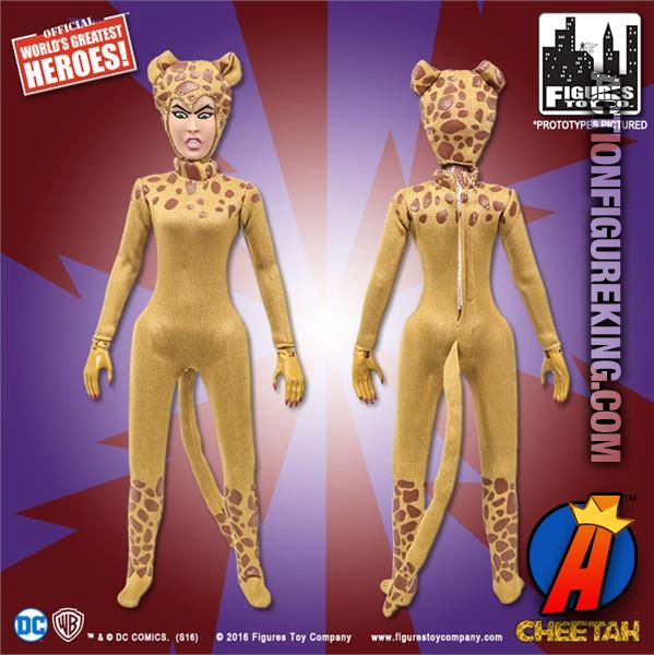 SUPER FRIENDS animated series 8-inch CHEETAH action figure