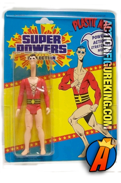 Vintage Kenner Super Powers Plastic Man Action Figure