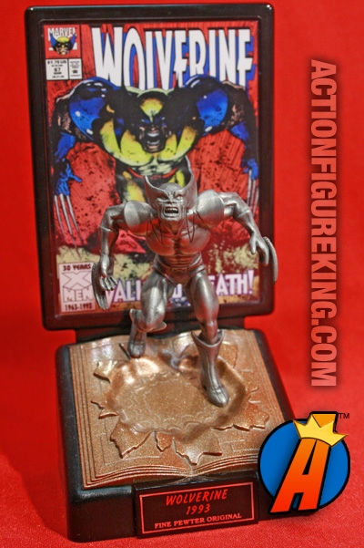 Limited Edition Bronze Age Wolverine Pewter Figure