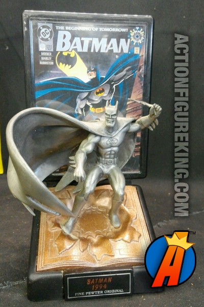 Limited Edition Bronze Age Batman Pewter Figure