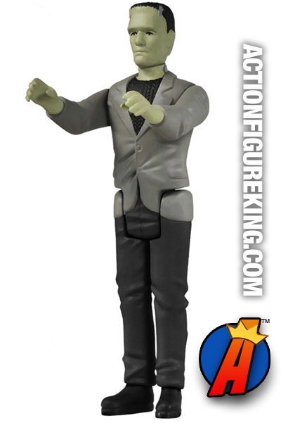 Funko Reaction retro-style Universal Monsters the Frankenstein Monster action figure.