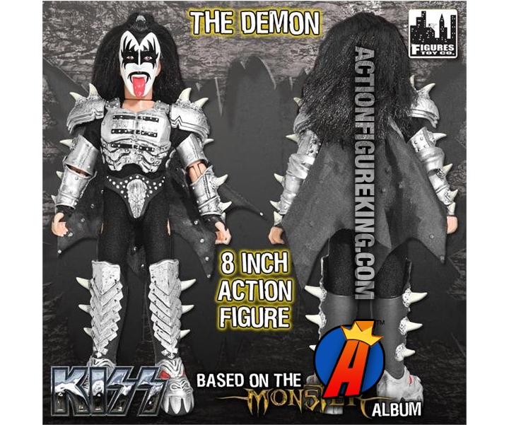 Series Four 8-inch Gene Simmons - The Demon action figure