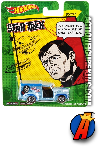 HOT WHEELS 2013 STAR TREK Pop Culture Mr. Scott Die-Cast Vehicle