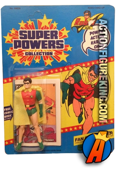 Vintage Kenner Super Powers Robin Action Figure
