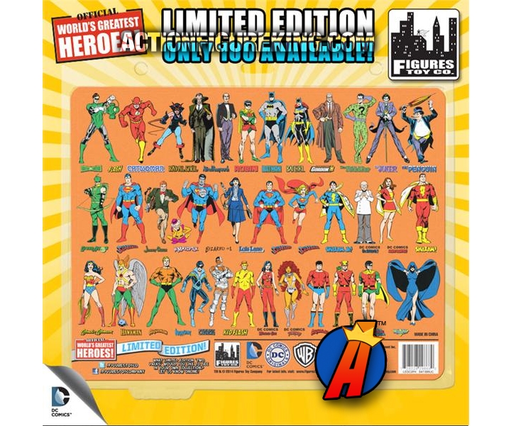 Rear artwork from this DC Superheroes 8-Inch Retro Cloth Batman and Bruce Wayne Two-Pack