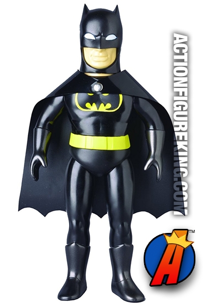 DC COMICS Retro SOFUBI 10-Inch Scale BATMAN Black Variant vinyl figure from Medicom