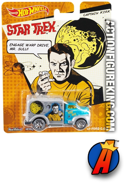 HOT WHEELS 2013 STAR TREK Pop Culture Captain James Kirk Die-Cast Vehicle