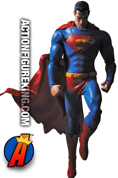 REAL ACTION HEROES: SUPERMAN sixth-scale BATMAN HUSH figure from MEDICOM.