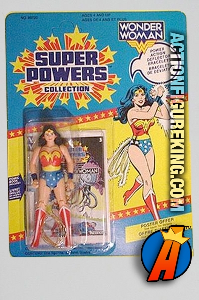 Vintage Kenner Super Powers Wonder Woman Action Figure
