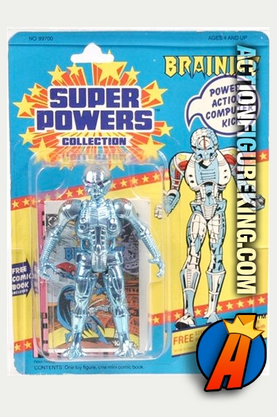 Vintage Kenner Super Powers Brainiac Action Figure