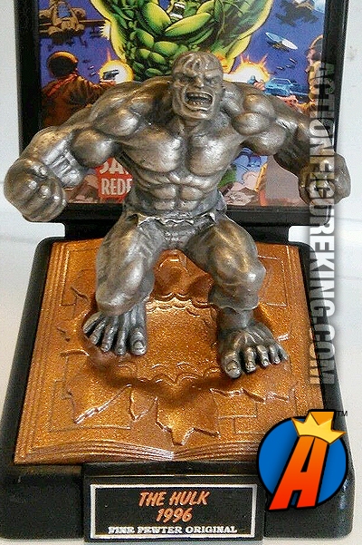 Limited Edition Bronze Age Incredible Hulk Pewter Figure