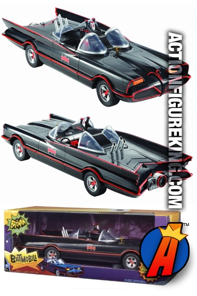 MATTEL 6-Inch Scale BATMAN Classic TV Series BATMOBILE Vehicle