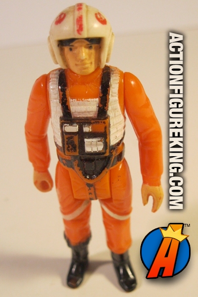 Star Wars 3.75-inch LUKE SKYWALKER X-Wing Pilot action figure from Kenner circa 1978.