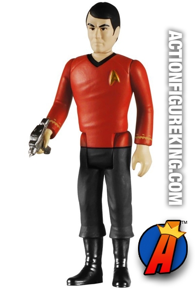 Funko Reaction retro-style Star Trek Scotty figure.