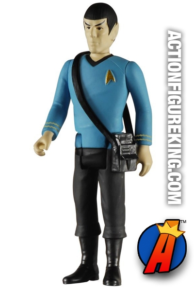 Funko Reaction retro-style Star Trek Mr. Spock figure.