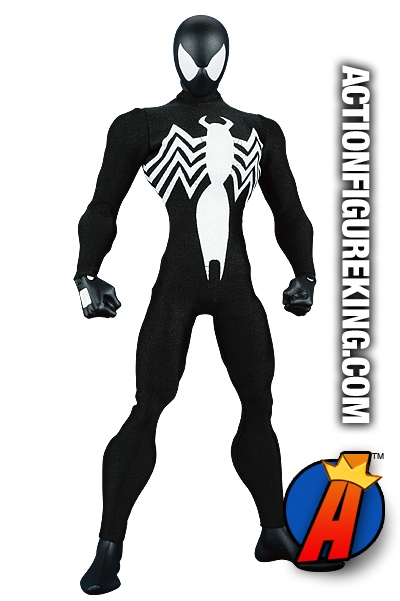 REAL ACTION HEROES sixth-scale SPIDER-MAN Symbiote figure from MEDICOM.