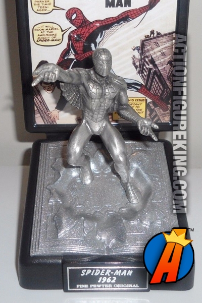 Limited Edition Silver Age Amazing Spider-Man Pewter Figure