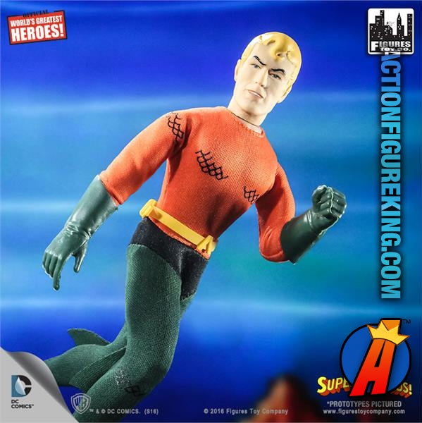 SUPER FRIENDS animated series 8-inch AQUAMAN action figure