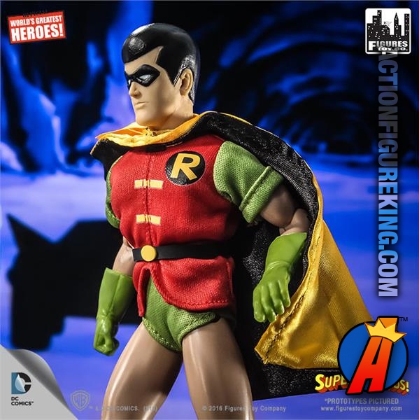 SUPER FRIENDS animated series 8-inch ROBIN action figure