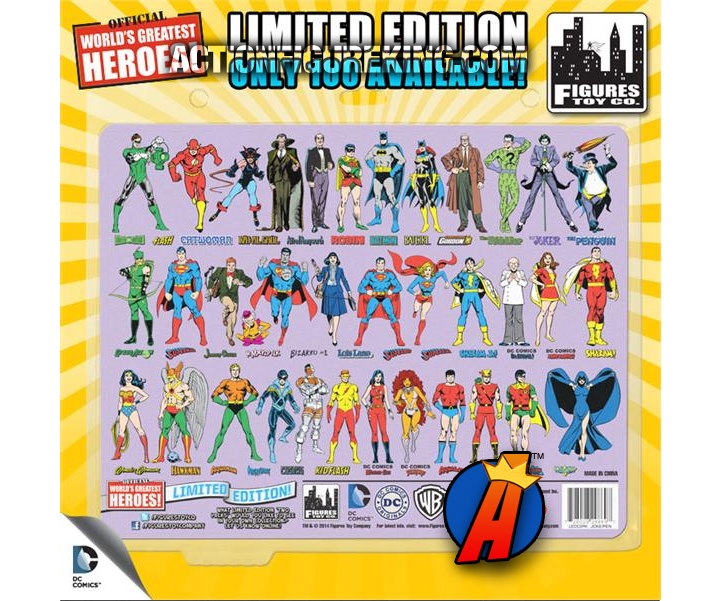 Rear artwork from this DC Superheroes 8-Inch Retro Cloth Joker and Penguin Two-Pack
