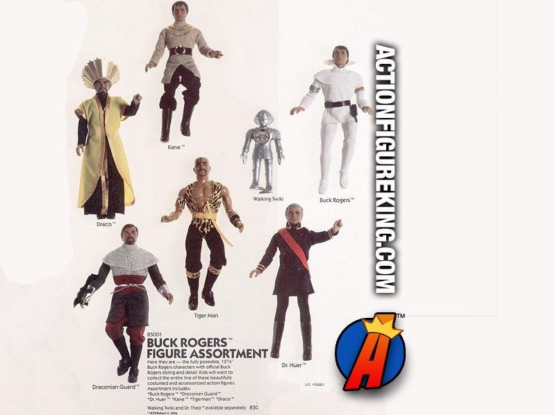 Mego Sixth-Scale Buck Rogers in the 25th Century Action Figures