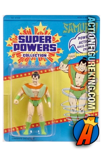 Vintage Kenner Super Powers Samurai Action Figure